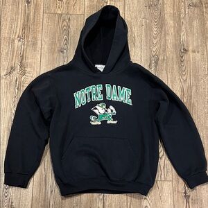 Champion Navy Blue Notre Dame Kids Hoodie